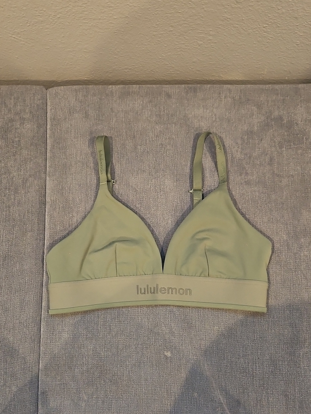 lululemon Sage Green Wireless Bralette